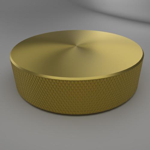 Lathed and Knurled Brass preview image
